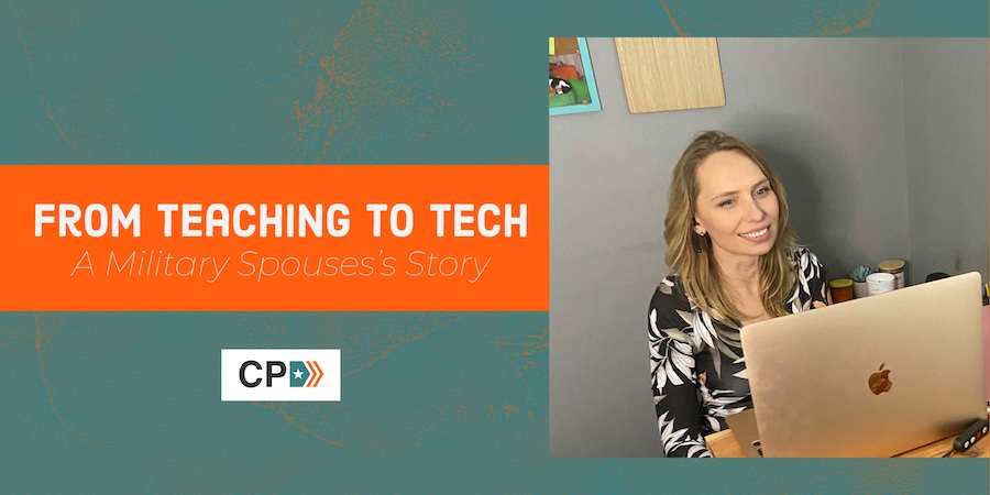 Teaching to Tech Military Spouse Story